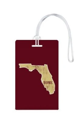 612 My Home State Florida Luggage Tag -Luggage Pros Store 612 My Home State Florida Luggage Tag 7