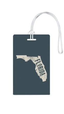612 My Home State Florida Luggage Tag -Luggage Pros Store 612 My Home State Florida Luggage Tag 8