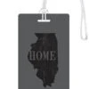 612 My Home State Illinois Luggage Tag