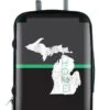 612 My Home State Michigan 20" Carry-On 1 612 My Home State Michigan 20" Carry-On -Luggage Pros Store 612 My Home State Michigan 20 Carry On