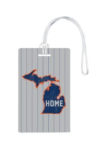 612 My Home State Michigan Luggage Tag 7 612 My Home State Michigan Luggage Tag - Image 5