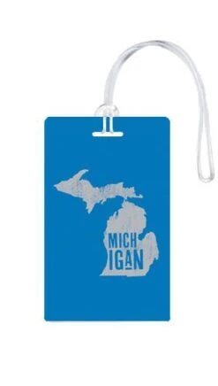 612 My Home State Michigan Luggage Tag 16 612 My Home State Michigan Luggage Tag -Luggage Pros Store 612 My Home State Michigan Luggage Tag 6