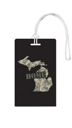 612 My Home State Michigan Luggage Tag 17 612 My Home State Michigan Luggage Tag -Luggage Pros Store 612 My Home State Michigan Luggage Tag 7