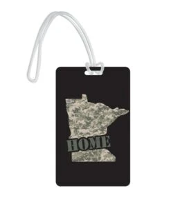 612 My Home State Minnesota Luggage Tag -Luggage Pros Store 612 My Home State Minnesota Luggage Tag 5