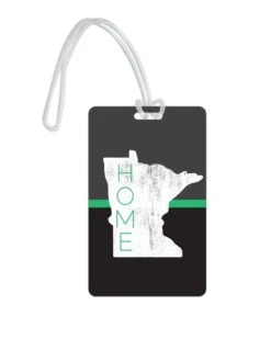 612 My Home State Minnesota Luggage Tag -Luggage Pros Store 612 My Home State Minnesota Luggage Tag 6