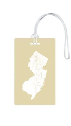 612 My Home State New Jersey Luggage Tag 12 612 My Home State New Jersey Luggage Tag -Luggage Pros Store 612 My Home State New Jersey Luggage Tag 4