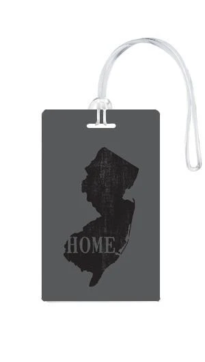 612 My Home State New Jersey Luggage Tag 8 612 My Home State New Jersey Luggage Tag - Image 6