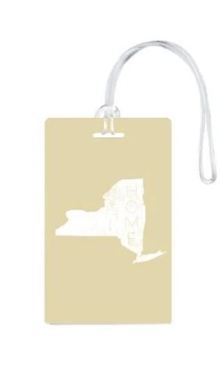 612 My Home State New York Luggage Tag -Luggage Pros Store 612 My Home State New York Luggage Tag 7