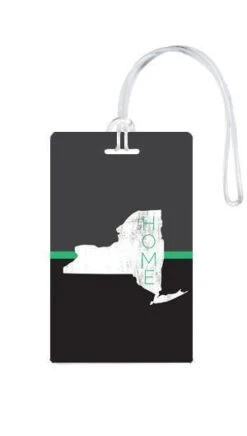612 My Home State New York Luggage Tag -Luggage Pros Store 612 My Home State New York Luggage Tag 9