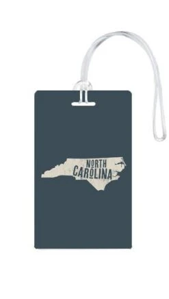612 My Home State North Carolina Luggage Tag -Luggage Pros Store 612 My Home State North Carolina Luggage Tag 5