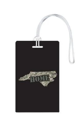 612 My Home State North Carolina Luggage Tag -Luggage Pros Store 612 My Home State North Carolina Luggage Tag 8