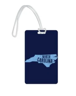 612 My Home State North Carolina Luggage Tag -Luggage Pros Store 612 My Home State North Carolina Luggage Tag 9