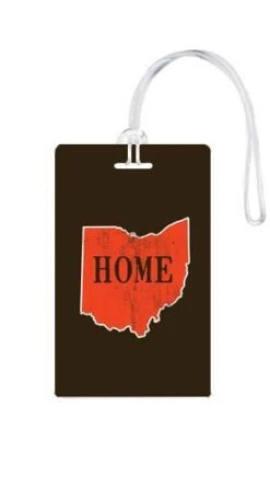 612 My Home State Ohio Luggage Tag -Luggage Pros Store 612 My Home State Ohio Luggage Tag 3