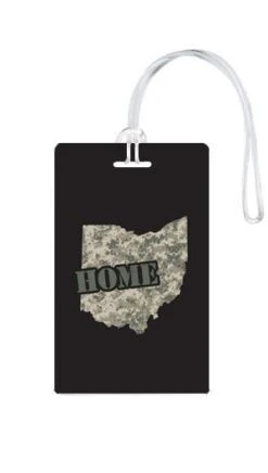 612 My Home State Ohio Luggage Tag -Luggage Pros Store 612 My Home State Ohio Luggage Tag 5