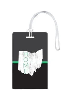 612 My Home State Ohio Luggage Tag -Luggage Pros Store 612 My Home State Ohio Luggage Tag 8