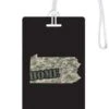 Pennsylvania "My Home State" State Outline Luggage Tag – Travel Identification Accessory -Luggage Pros Store 612 My Home State Pennsylvania Luggage Tag