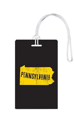 612 My Home State Pennsylvania Luggage Tag 7 612 My Home State Pennsylvania Luggage Tag - Image 5