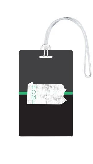 612 My Home State Pennsylvania Luggage Tag 8 612 My Home State Pennsylvania Luggage Tag - Image 6