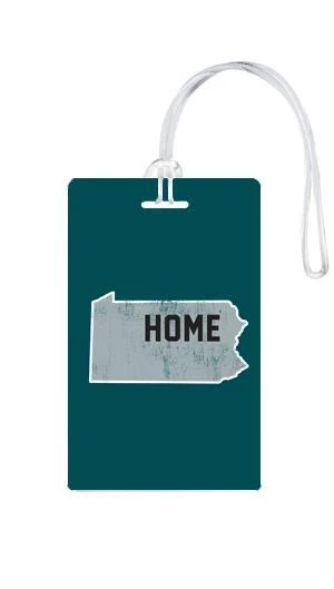 612 My Home State Pennsylvania Luggage Tag 11 612 My Home State Pennsylvania Luggage Tag - Image 9