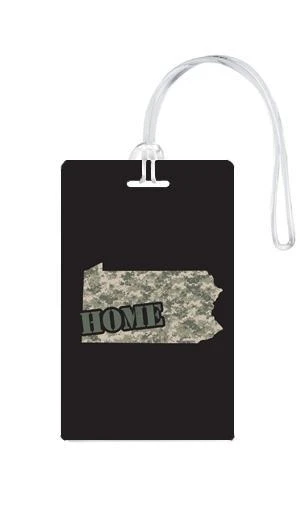 612 My Home State Pennsylvania Luggage Tag 3 612 My Home State Pennsylvania Luggage Tag