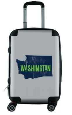 Washington State My Home State 20-Inch Spinner Carry-On – Durable Polycarbonate Travel Suitcase 14 Washington State My Home State 20-Inch Spinner Carry-On – Durable Polycarbonate Travel Suitcase -Luggage Pros Store 612 My Home State Washington 20 Carry On 5