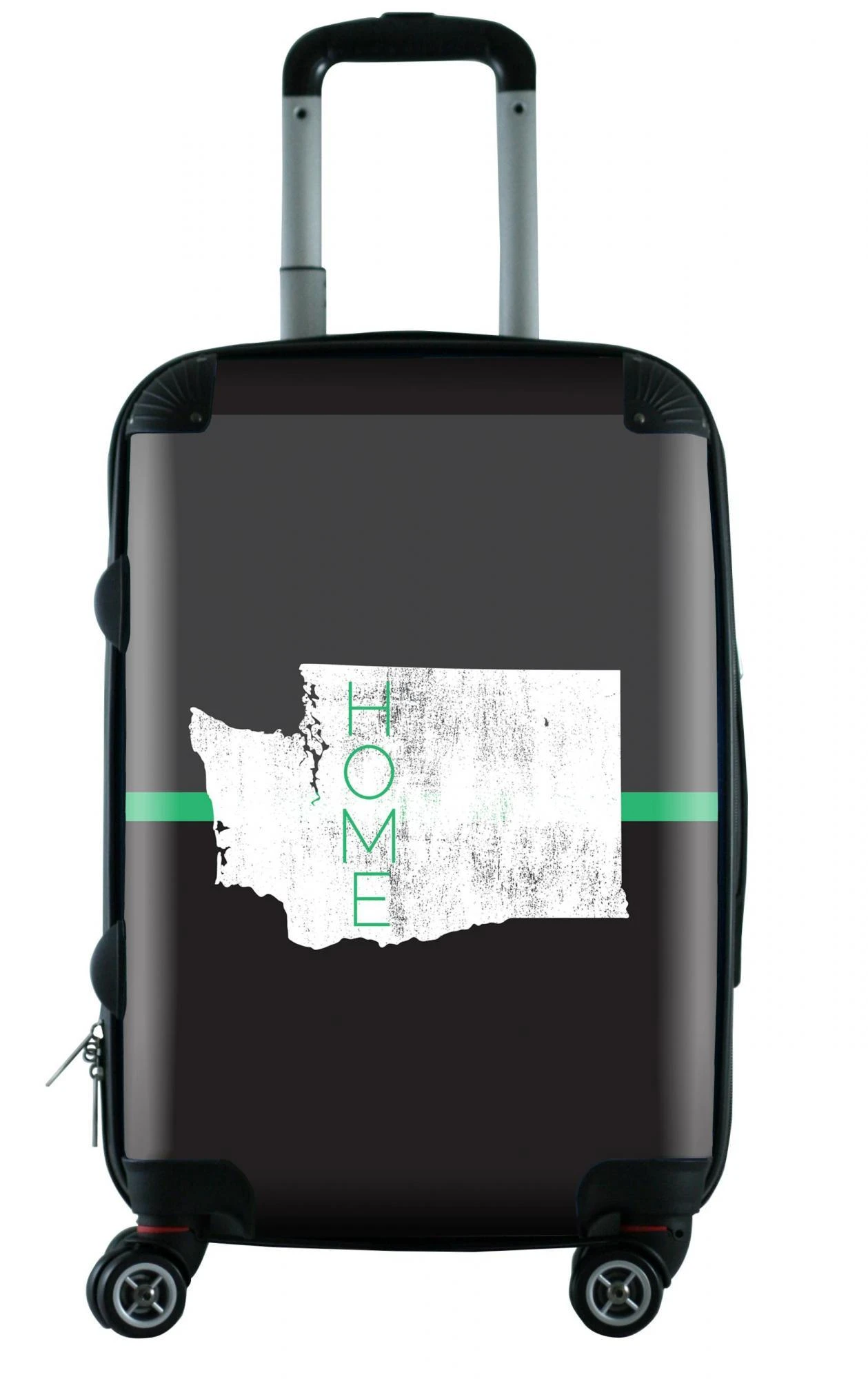 Washington State My Home State 20-Inch Spinner Carry-On – Durable Polycarbonate Travel Suitcase 9 Washington State My Home State 20-Inch Spinner Carry-On – Durable Polycarbonate Travel Suitcase - Image 7