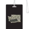 Washington State Outline – My Home State Series Personalized Luggage Tag 2 Washington State Outline – My Home State Series Personalized Luggage Tag -Luggage Pros Store 612 My Home State Washington Luggage Tag