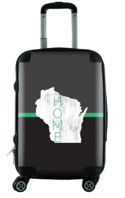 612 My Home State Wisconsin 20" Carry-On 13 612 My Home State Wisconsin 20" Carry-On -Luggage Pros Store 612 My Home State Wisconsin 20 Carry On 4