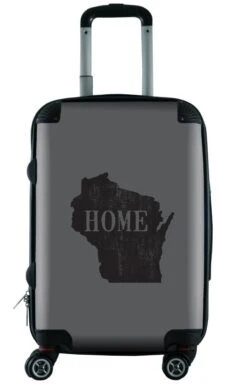 612 My Home State Wisconsin 20" Carry-On 14 612 My Home State Wisconsin 20" Carry-On -Luggage Pros Store 612 My Home State Wisconsin 20 Carry On 5