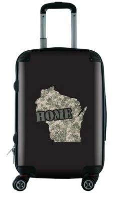 612 My Home State Wisconsin 20" Carry-On 16 612 My Home State Wisconsin 20" Carry-On -Luggage Pros Store 612 My Home State Wisconsin 20 Carry On 7