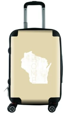 612 My Home State Wisconsin 20" Carry-On 17 612 My Home State Wisconsin 20" Carry-On -Luggage Pros Store 612 My Home State Wisconsin 20 Carry On 8
