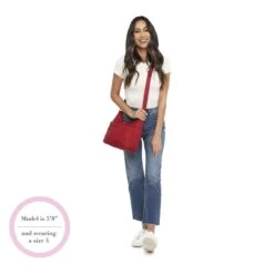 Baggallini Anti-Theft Free Time Crossbody Bag - Securtex Slash-Resistant Travel Purse -Luggage Pros Store Baggallini Anti Theft Free Time Crossbody Bagg 20