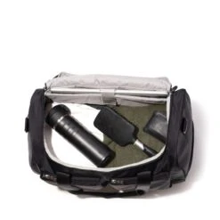 Baggallini Deluxe Fifth Avenue Weekender - Black Quilted Nylon Travel Duffel with Shoe Compartment -Luggage Pros Store Baggallini Deluxe Fifth Avenue Weekender 10