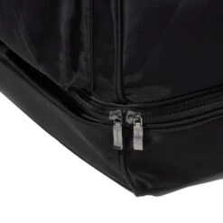 Baggallini Deluxe Fifth Avenue Weekender - Black Quilted Nylon Travel Duffel with Shoe Compartment -Luggage Pros Store Baggallini Deluxe Fifth Avenue Weekender 12