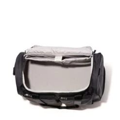 Baggallini Deluxe Fifth Avenue Weekender - Black Quilted Nylon Travel Duffel with Shoe Compartment -Luggage Pros Store Baggallini Deluxe Fifth Avenue Weekender 6