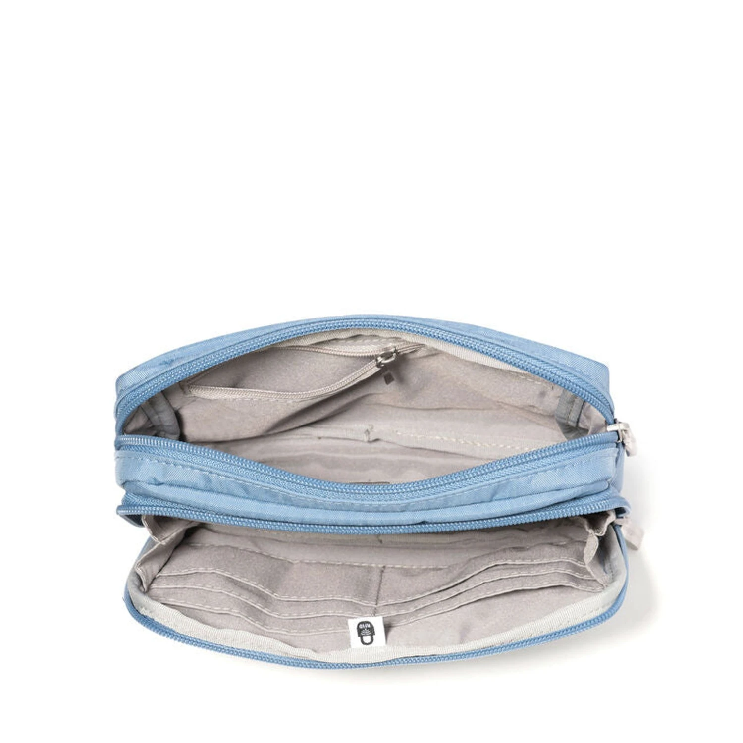 Baggallini Modern Belt Bag in Merlot Red – RFID Protected Compact Travel Waist Pack 10 Baggallini Modern Belt Bag in Merlot Red – RFID Protected Compact Travel Waist Pack - Image 8