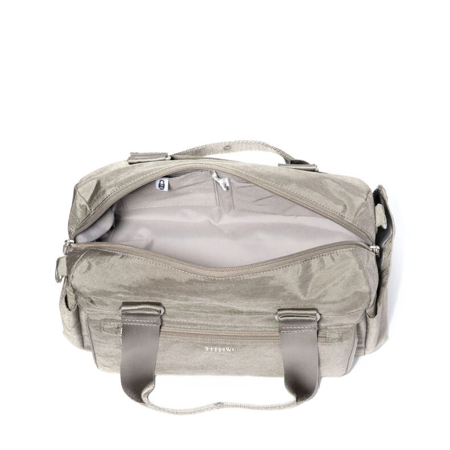 Baggallini Modern Duffel – Lightweight Nylon Travel Bag with RFID Protection & Expandable Pockets 11 Baggallini Modern Duffel – Lightweight Nylon Travel Bag with RFID Protection & Expandable Pockets - Image 9