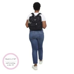 Baggallini Sustainable Nylon Modern Everywhere – 15-inch Laptop Professional Backpack -Luggage Pros Store Baggallini Modern Everywhere Laptop Backpack 9