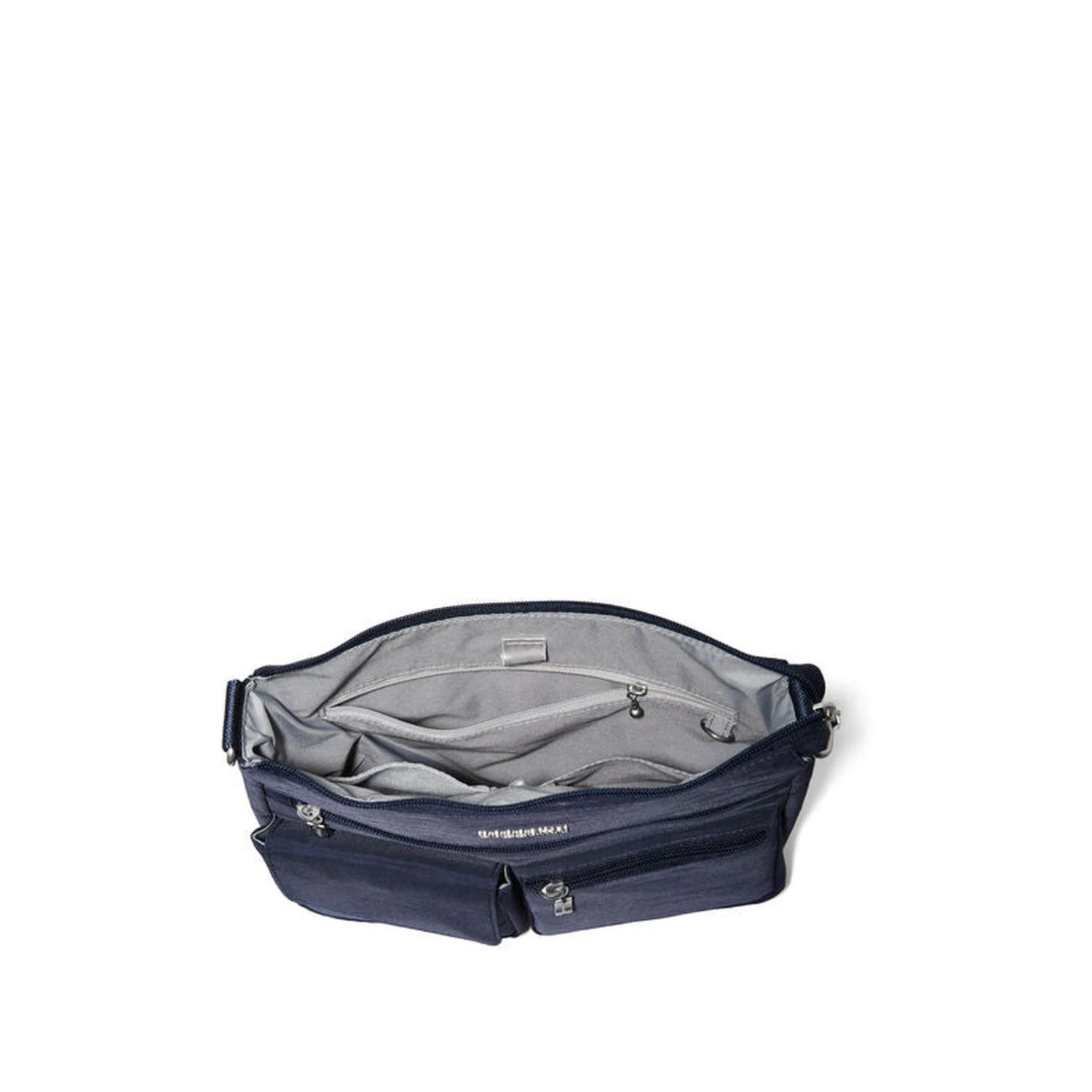 Baggallini Midnight Navy Modern Everywhere Slim Crossbody with Gold Hardware & RFID Wristlet 7 Baggallini Midnight Navy Modern Everywhere Slim Crossbody with Gold Hardware & RFID Wristlet - Image 5