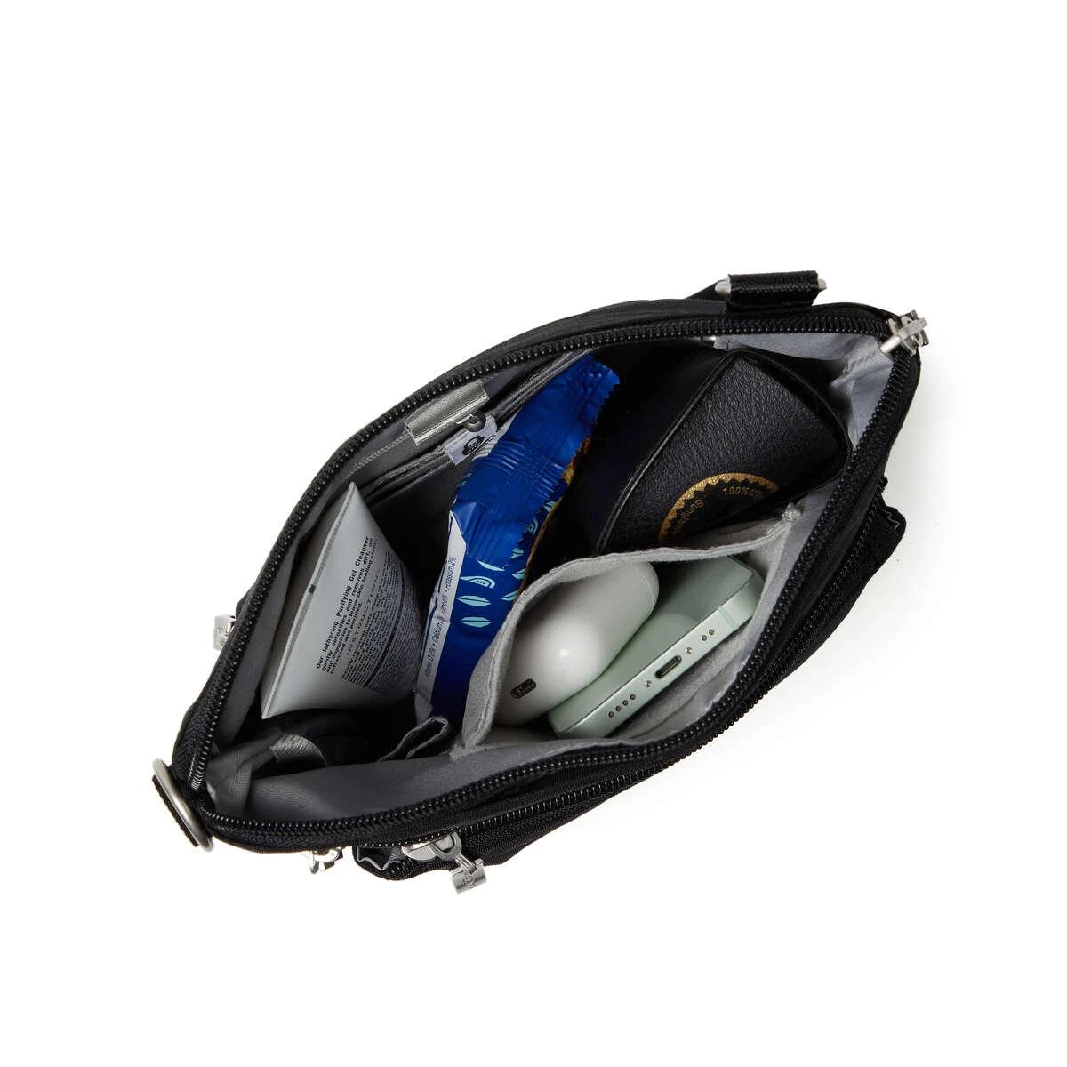 Baggallini Modern Pocket Crossbody Bag - Lightweight Crinkle Nylon Travel Purse 17 Baggallini Modern Pocket Crossbody Bag - Lightweight Crinkle Nylon Travel Purse - Image 15