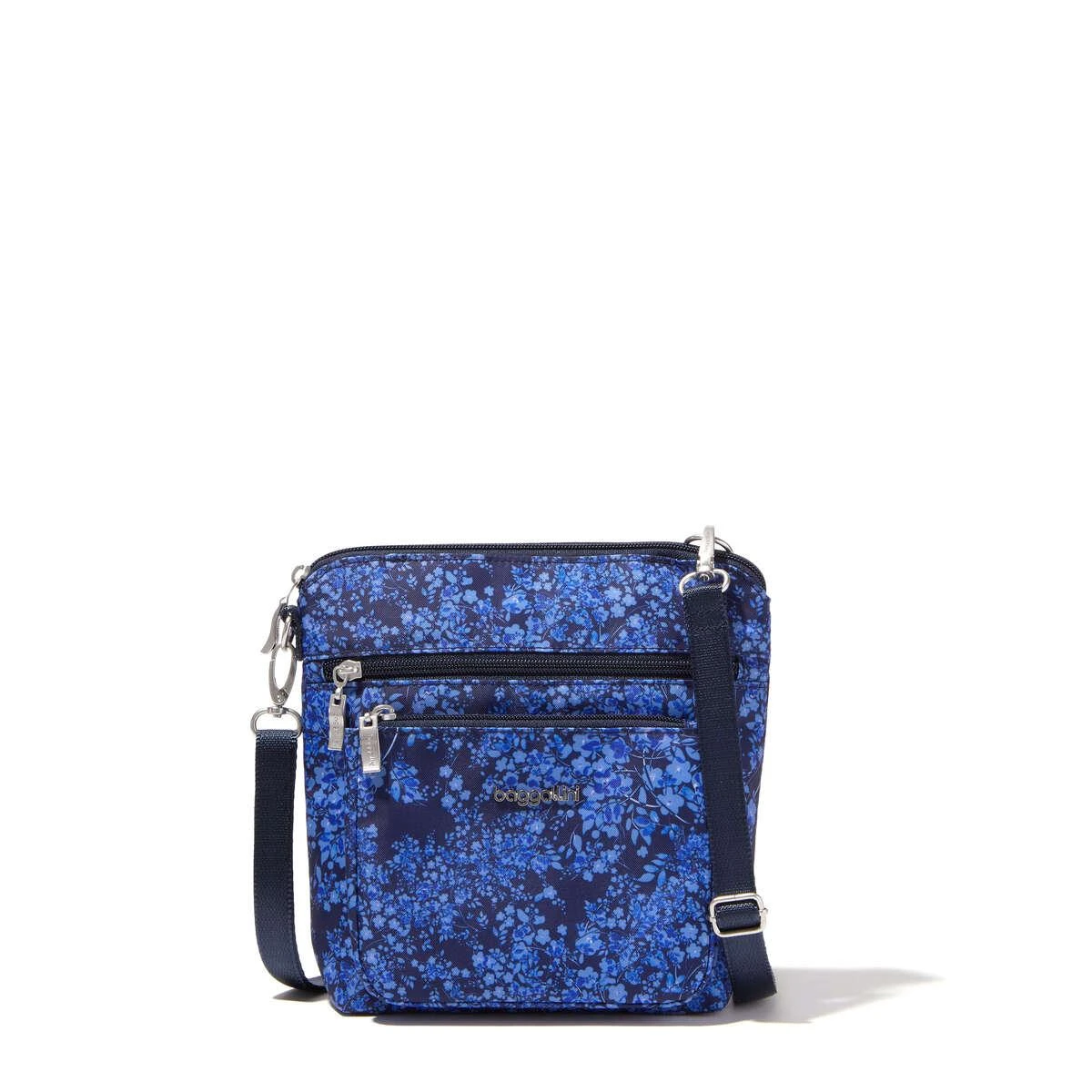 Baggallini Modern Pocket Crossbody Bag - Lightweight Crinkle Nylon Travel Purse 4 Baggallini Modern Pocket Crossbody Bag - Lightweight Crinkle Nylon Travel Purse - Image 2