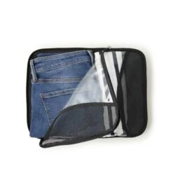 Baggallini Compression Packing Cube Set - 3-Piece (2 Medium, 1 Large) Lightweight Travel Organizers -Luggage Pros Store Baggallini Travel 2 Medium 1 Large Compression Packing Cube Set 18