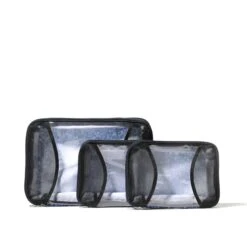 Baggallini Compression Packing Cube Set - 3-Piece (2 Medium, 1 Large) Lightweight Travel Organizers -Luggage Pros Store Baggallini Travel 2 Medium 1 Large Compression Packing Cube Set 5