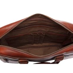 Bosca Dolce Dark Brown Italian Leather Single Gusset Stringer Briefcase – 16" Laptop Bag 28 Bosca Dolce Dark Brown Italian Leather Single Gusset Stringer Briefcase – 16" Laptop Bag -Luggage Pros Store Bosca Dolce Italia Single Gusset Stringer 7
