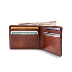 Bosca Dolce Leather Small Bifold Wallet 13 Bosca Dolce Leather Small Bifold Wallet -Luggage Pros Store Bosca Dolce Leather Small Bifold Wallet 5