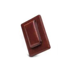 Bosca Old Leather Deluxe Front Pocket Wallet - RFID Blocking Minimalist Magnetic Money Clip -Luggage Pros Store Bosca Old Leather Deluxe Front Pocket Wallet 3