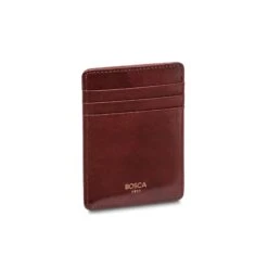 Bosca Old Leather Deluxe Front Pocket Wallet - RFID Blocking Minimalist Magnetic Money Clip -Luggage Pros Store Bosca Old Leather Deluxe Front Pocket Wallet 5