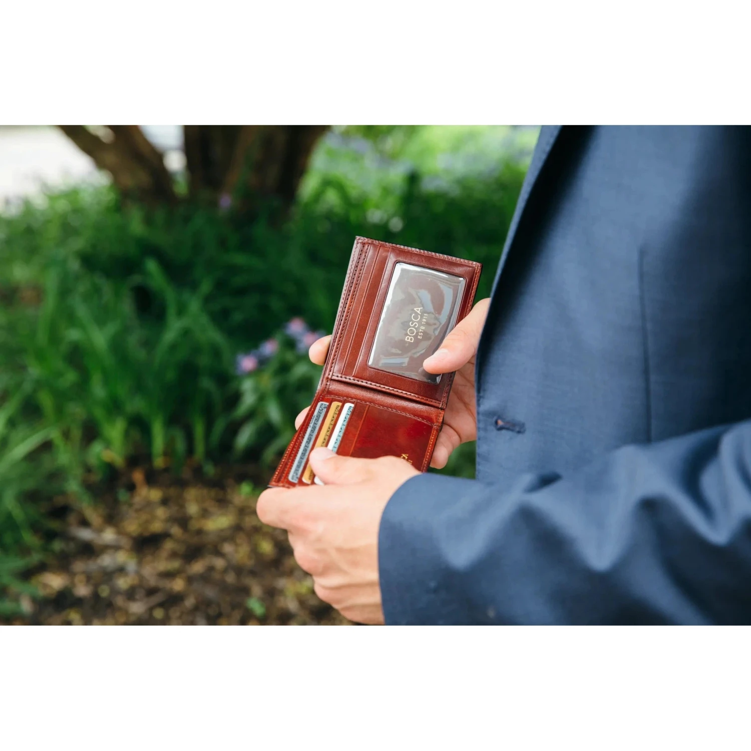 Bosca Old Leather Executive ID Wallet with RFID Protection – Classic Italian Leather Bifold 9 Bosca Old Leather Executive ID Wallet with RFID Protection – Classic Italian Leather Bifold - Image 7