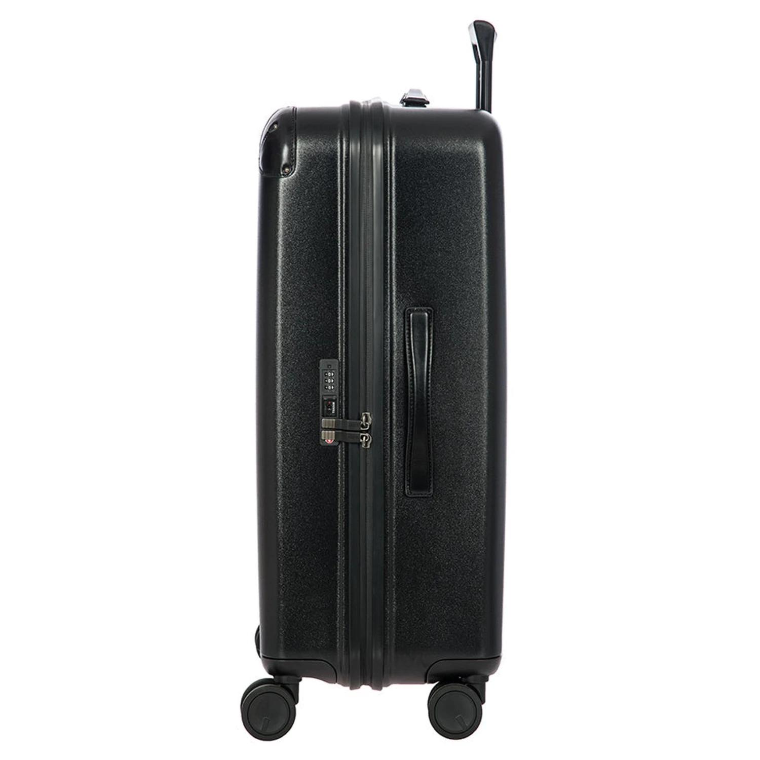 Bric's Amalfi 27" Medium Checked Spinner - Recycled Polycarbonate Hardside Luggage with Leather Trim 16 Bric's Amalfi 27" Medium Checked Spinner - Recycled Polycarbonate Hardside Luggage with Leather Trim - Image 14