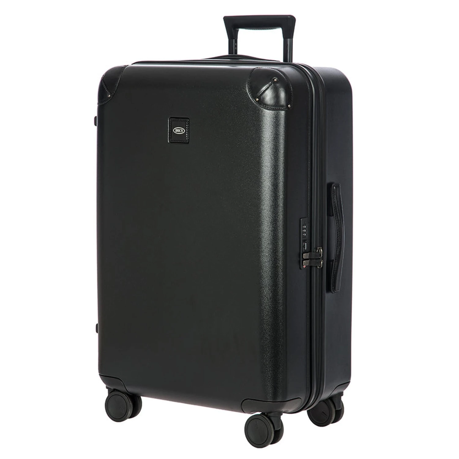 Bric's Amalfi 27" Medium Checked Spinner - Recycled Polycarbonate Hardside Luggage with Leather Trim 19 Bric's Amalfi 27" Medium Checked Spinner - Recycled Polycarbonate Hardside Luggage with Leather Trim - Image 17